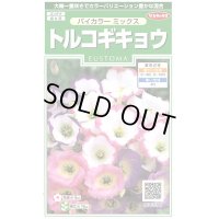 送料無料　花の種　トルコギキョウバイカラー　ミックス　約45粒　　(株)サカタのタネ　実咲250（026260）