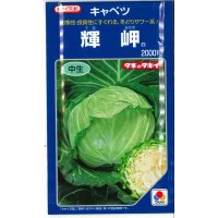 送料無料　[キャベツ]　輝岬　2000粒　タキイ種苗(株)