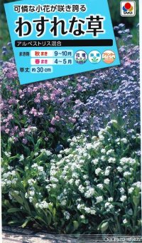 送料無料　花の種　わすれな草　アルペストリス混合　タキイ種苗(株)