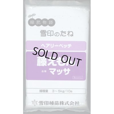 画像1: [緑肥]　ヘアリーベッチ　藤えもん　マッサ　1kg　雪印種苗(株)