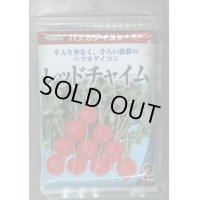 送料無料　[大根]　はつかだいこん　レッドチャイム　2dl　(株)サカタのタネ