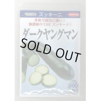 送料無料　[ズッキーニ]　ダークヤングマン　100粒　(株)サカタのタネ