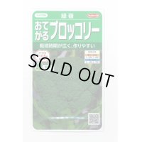 送料無料　[ブロッコリー]　緑嶺　約110粒　(株)サカタのタネ　実咲450（002930）