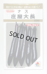 送料無料　[なす]　庄屋大長　200粒　タキイ種苗(株)