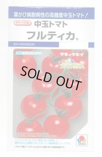 送料無料　[トマト/中玉トマト]　フルティカ　16粒　タキイ種苗(株)　DF