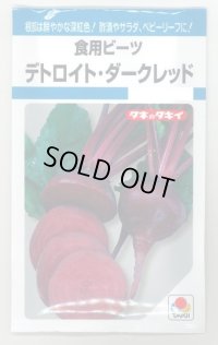 送料無料　食用ビーツ　デトロイト・ダークレッド　9ml　タキイ種苗(株)　MF