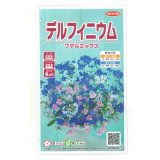 送料無料　花の種　デルフィニウム　プデルミックス　小袋(約40粒)　(株)サカタのタネ　実咲500（101562）