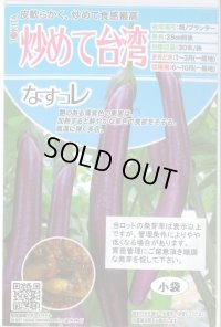 送料無料　[なす]　炒めて台湾　100粒　トキタ種苗(株)