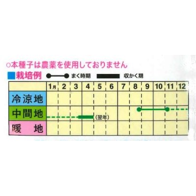 画像2: 送料無料　[葉物]　のらぼう菜　10ml　(およそ2,880粒)(株)　トーホク