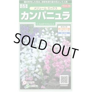 画像: 送料無料　花の種　カンパニュラ　メジュームミックス　約210粒　　(株)サカタのタネ　実咲250（026220）