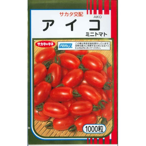 画像1: 送料無料　[トマト/ミニトマト]　アイコ　1000粒　(株)サカタのタネ (1)