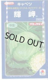 画像: 送料無料　[キャベツ]　輝岬　2000粒　タキイ種苗(株)