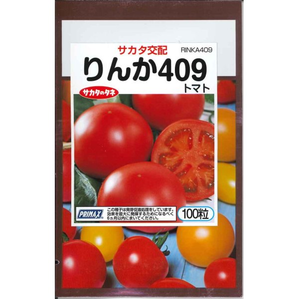 トマト/大玉トマト] りんか409 100粒 サカタのタネ（株）(野菜種/大玉 