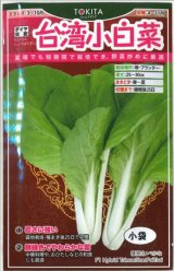 画像: 送料無料　[葉物]　白菜　台湾小白菜　小袋　トキタ種苗(株)(トキタ種苗(株))