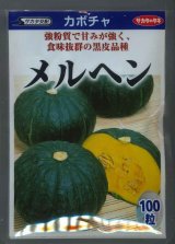 画像: 送料無料　[かぼちゃ]　メルヘン　100粒　(株)サカタのタネ