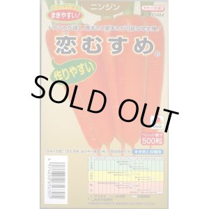 画像: 送料無料　[人参]　恋むすめ　500粒　タキイ種苗(株)