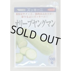 画像: 送料無料　[ズッキーニ]　オリーブヤングマン　100粒　(株)サカタのタネ