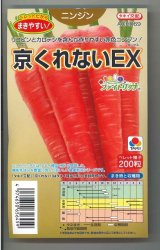 画像: 送料無料　[人参]　京くれないEX　ペレット種子200粒　タキイ種苗(株)