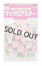 画像: 送料無料　花の種　マイクロアスター　ステラトップローズ　小袋　(株)サカタのタネ　実咲350（026091）