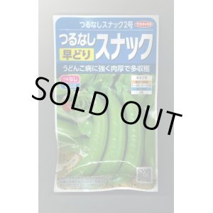 画像: 送料無料　[えんどう]　つるなしエンドウ　スナック2号　約55粒　(株)サカタのタネ　実咲350（003135）