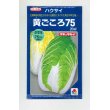 画像1: 送料無料　[白菜]　黄ごころ75　20ml　タキイ種苗(株) (1)