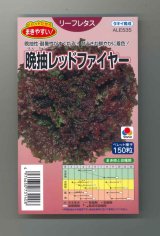 画像: 送料無料　[レタス]　晩抽レッドファイヤー　ペレット種子　150粒　タキイ種苗(株)