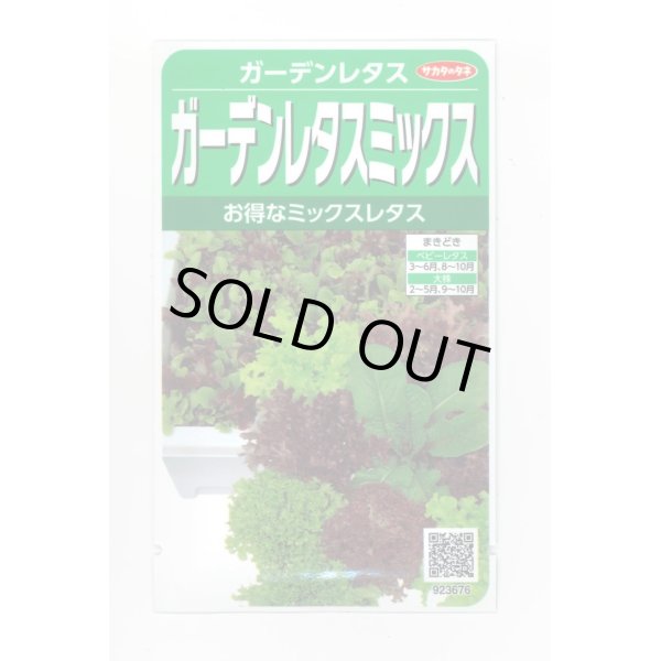 画像1: 送料無料　[レタス]　ガーデンレタスミックス　約1200粒　(株)サカタのタネ　実咲350（003035） (1)