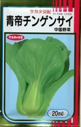 画像: 送料無料　[中国野菜]　チンゲンサイ　青帝チンゲンサイ　20ml　(株)サカタのタネ