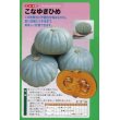 画像2: 送料無料　[かぼちゃ]　こなゆきひめ　100粒　ナント種苗(株) (2)