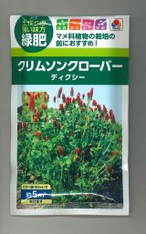 画像: 送料無料　[緑肥]　緑肥用クリムソンクローバー　ディクシー　60ml　タキイ種苗