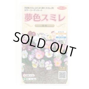 画像: 送料無料　花の種　パンジー　夢色スミレ　恋桜　約50粒　(株)サカタのタネ　実咲500（028146）