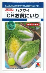 画像: 送料無料　[白菜]　CRお黄にいり　1.8ml　貴種(コートしてません)　タキイ種苗(株)　DF