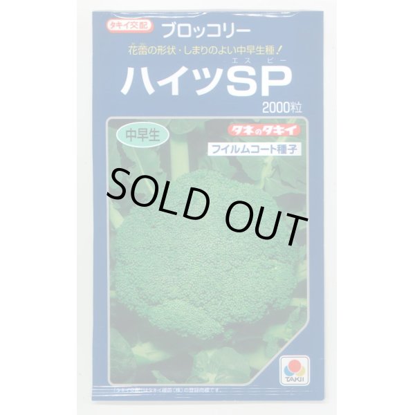 画像1: 送料無料　[ブロッコリー]　ハイツＳＰ　2000粒　タキイ種苗(株) (1)