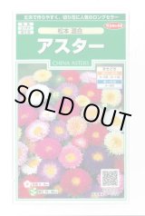 画像: 送料無料　花の種　アスター　松本混合　約190粒　(株)サカタのタネ　実咲250（026204）