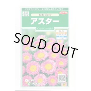 画像: 送料無料　花の種　アスター　松本ピンク　約190粒　(株)サカタのタネ　実咲250（026208）