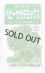 画像: 送料無料　[レタス]　ベビーサラダミックス　約2500粒　(株)サカタのタネ　実咲350（003037）