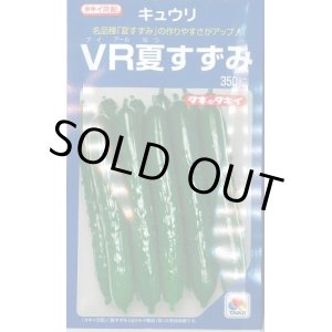 画像: 送料無料　[キュウリ]　ＶＲ夏すずみ　350粒　タキイ種苗(株)