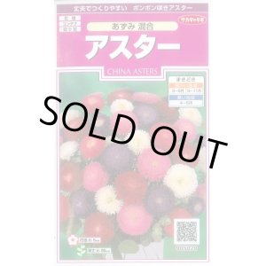 画像: 送料無料　花の種　アスター　あずみ混合　約143粒　(株)サカタのタネ　実咲350（026083）