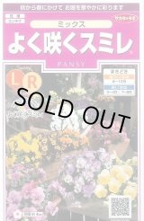 画像: 送料無料　花の種　よく咲くスミレ　ミックス　40粒　(株)サカタのタネ　実咲350（026134）