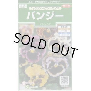 画像: 送料無料　花の種　パンジー　シャロンジャイアントミックス　約34粒　(株)サカタのタネ　実咲250（026267）