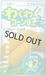 画像: 送料無料　[とうもろこし]　わくわくコーン82　100粒　カネコ交配