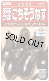 画像: 送料無料　[なす]　ごちそうなす約50粒　(株)サカタのタネ　 実咲550（002834）