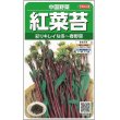 画像1: 送料無料　[中国野菜]　紅菜苔　約2000粒　(株)サカタのタネ　実咲250（002995） (1)